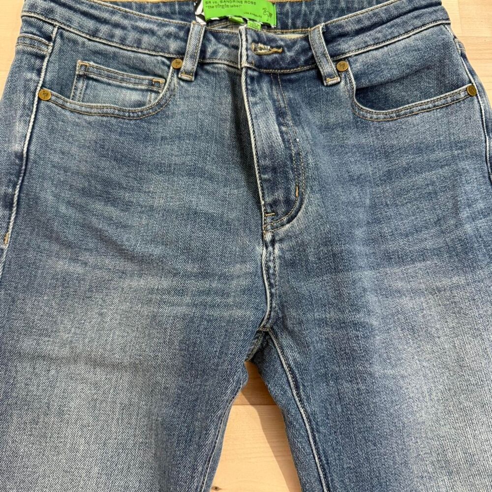 Free-people Women's Blue and Navy Jeans